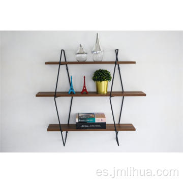 Organizador de estantes de 3 niveles para pared